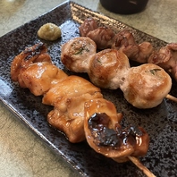 おつまみにジューシーな焼き鳥をどうぞ♪