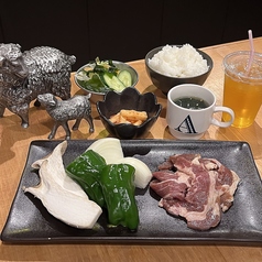 ジンギスカンランチセット