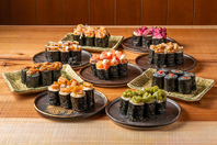 肴としても最適な鮨「あて巻き」