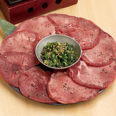 牛タンの焼きしゃぶ~ネギ塩だれ~