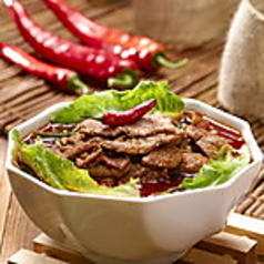 牛肉のスパイシー煮込み 薄焼きパン付き