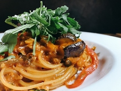 たっぷり野菜のクリームミートソース