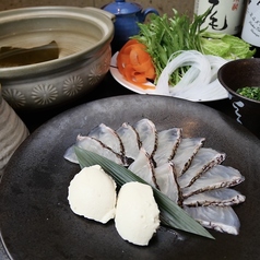 【逸品料理】活〆鯛しゃぶ