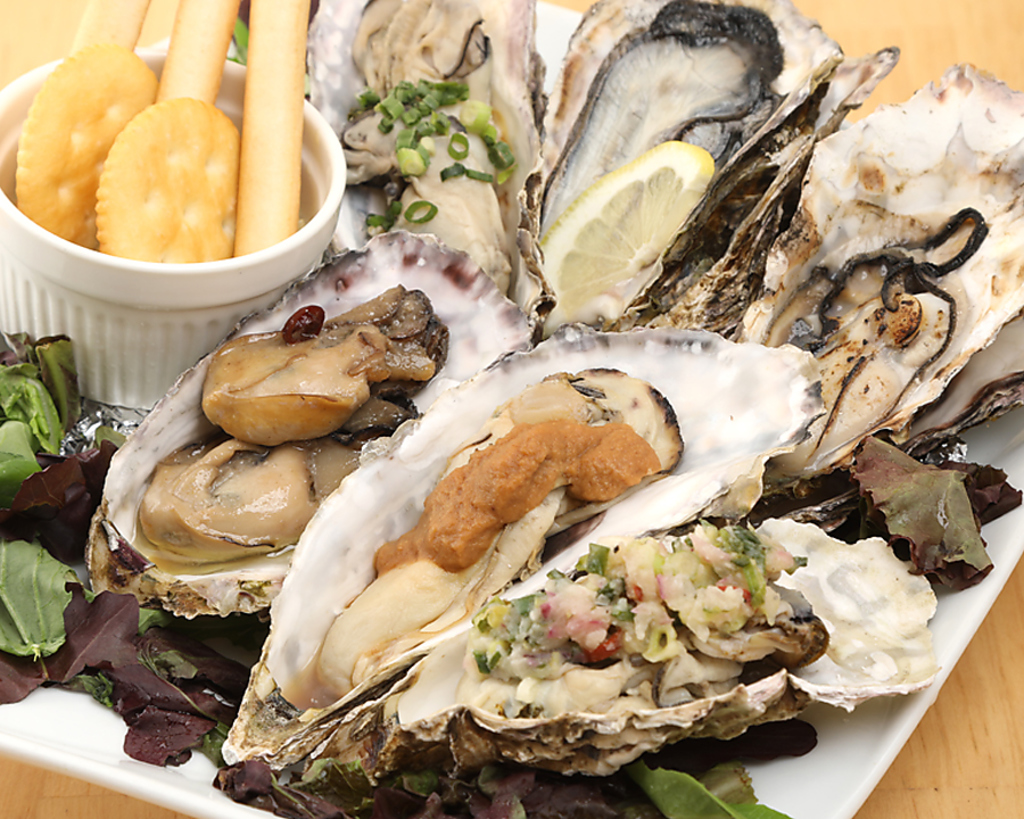 生牡蠣の食べ放題もご用意♪思う存分ご堪能ください☆