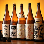 ◆日本酒と地鶏が自慢の個室居酒屋◆厳選した日本酒を種類豊富にご用意しております。
