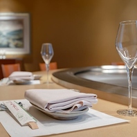 特別な日のご利用にもぴったりの個室。