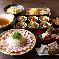 九州 熱中屋 伏見桃山 LIVEのコース写真