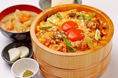 炭火鶏と蘭王の親子丼 -九条ねぎ-