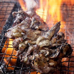 黒地鶏もも肉の炭火焼き・旨さの秘訣