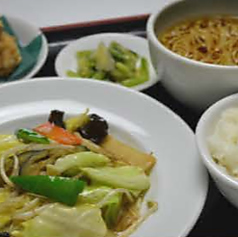 野菜炒め・らーめん