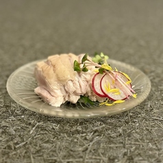 但馬地鶏のもも肉~湯引き~