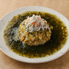 青さあんかけしらすチャーハン