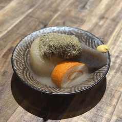 富山おでん3点盛り