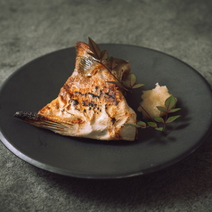 ぶりのカマ焼き　柚子おろし