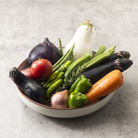 野菜にはこだわりを、、、！