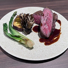 A4和牛ロースのステーキ