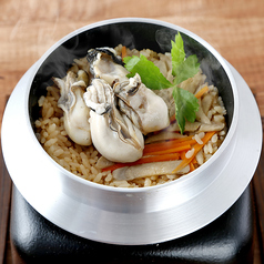 牡蠣釜飯
