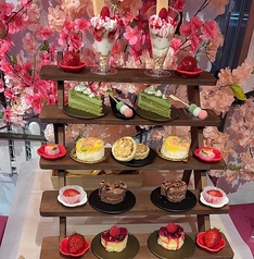 【アフタヌーンティー×女子会】SNS映え 和スイーツ　お雛カフェ　原宿のコース写真