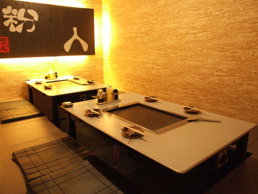 もう一つのVIP個室には「粉人（こなんちゅ）」のシンボルが！！