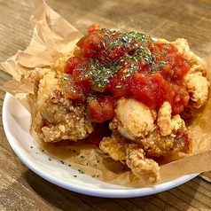 チキンから揚げ メキシカンサルサソース