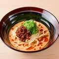 料理メニュー写真 【しゃぶ禅特製ごまだれ使用】坦々うどん（小ご飯・香の物つき）