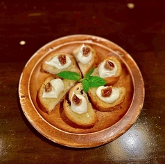 マスカルポーネの蜂蜜がけ