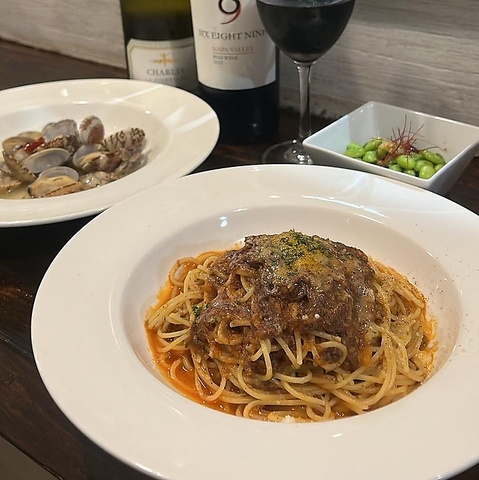 料理やお酒、さらにはスイーツまで楽しめます！