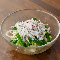 ネギ盛りシラスまみれ