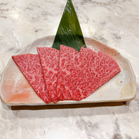 厳選したA5ランクの和牛を使用しています！