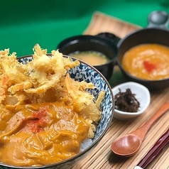 かき揚げカレー丼