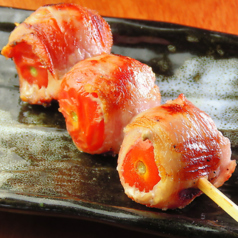 昔ながらのトマトの肉巻き