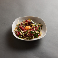 野菜混ぜユッケ