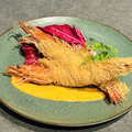 料理メニュー写真&nbsp;海老のカダイフ揚げアメリケーヌソース