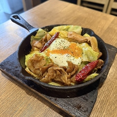 豚バラ鉄板