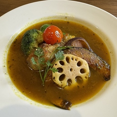 鶏コンフィの北海道スープカレー