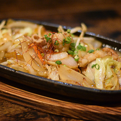 (沖縄料理！) &nbsp;あぐー豚の焼き肉炒め