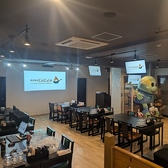 120インチのプロジェクターを完備