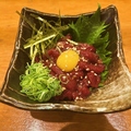 料理メニュー写真&nbsp;馬刺しユッケ