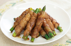 豚バラ肉アスパラ巻き
