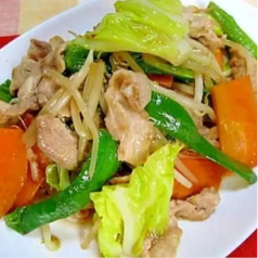 肉野菜炒め