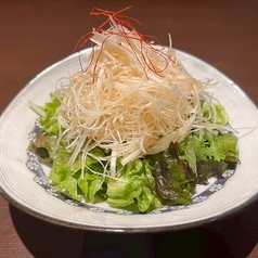 山盛り白ネギサラダ