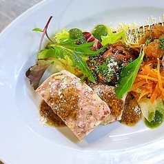 本日の前菜の盛り合わせ　Chefのお任せ