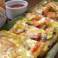 料理メニュー写真&nbsp;薄焼きピザ