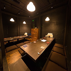 宴会に最適な12名~16名の半個室◎