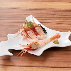 ボタン海老の刺身（3尾）