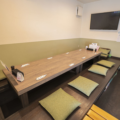 掘りごたつ完備