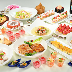 スカイグリルブッフェレストラン空桜のコース写真