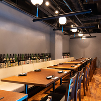 寛ぎのプライベート空間◎個室でのご宴会を満喫ください