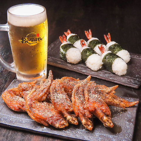 天むすと手羽先が有名なお店！本場の味にオリジナリティーを加えここにしかない味に。