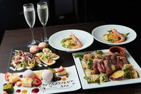 展望台内で楽しめるカフェ・ダイニングバー！